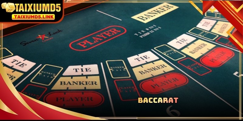 Baccarat tại casino Tài Xỉu MD5 mang đến trải nghiệm cược sôi động và dễ tiếp cận