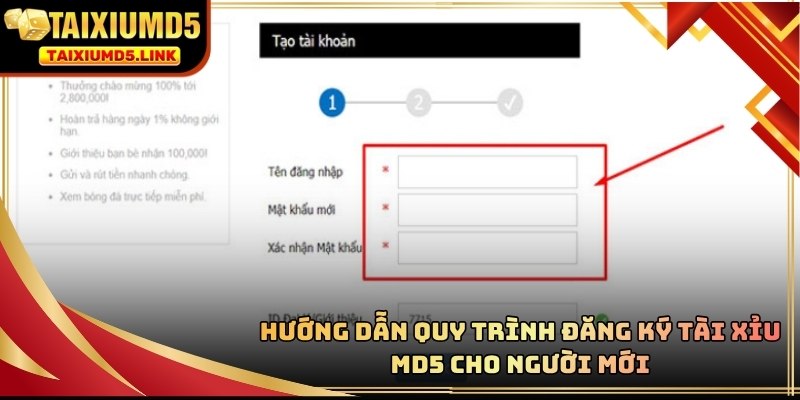 Giới thiệu Tài Xỉu MD5 về quy trình đăng ký tài khoản mới cho tân binh