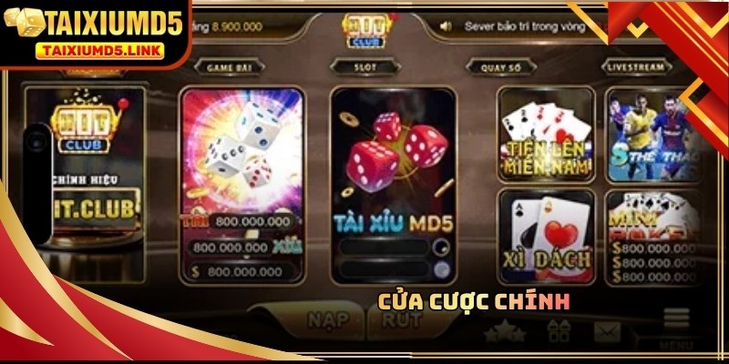 Tài Xỉu MD5 HITCLUB đầy kịch tính với tỷ lệ trả thưởng cao nhất 2026